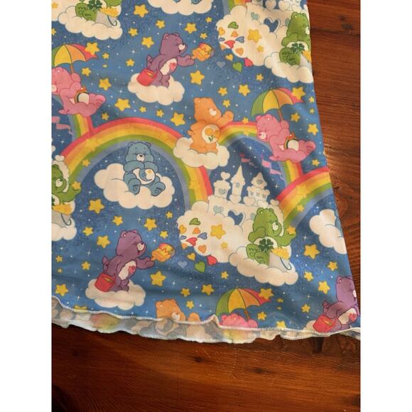 Dolls Kill Brand Care Bears Mesh Mini Skirt Size Small NWOT - Picture 5 of 7